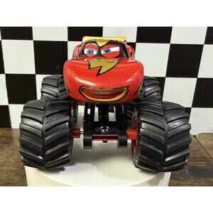 Disney Pixar Cars Toon FRIGHTENING McMEAN Deluxe McQueen Monster Truck